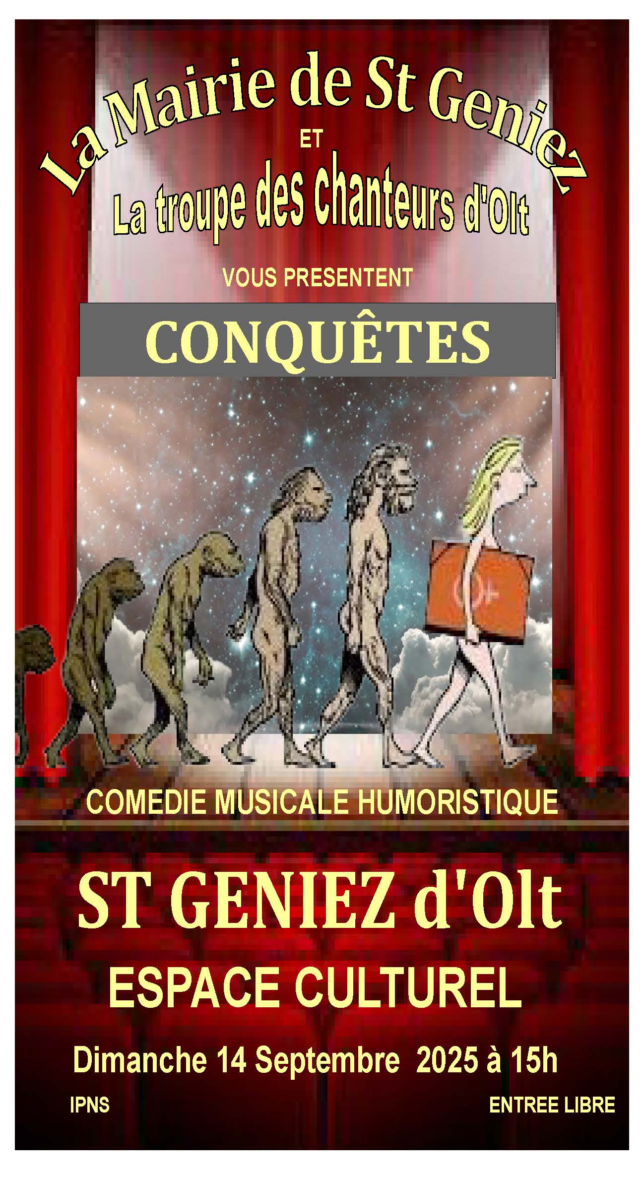 COMEDIE MUSICALE 15 sept 2025